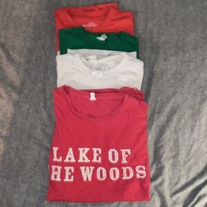 Lot of 4 Vintage T-shirts size small, funny, snarky